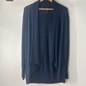 Athleta Midnight Blue Open Cardigan